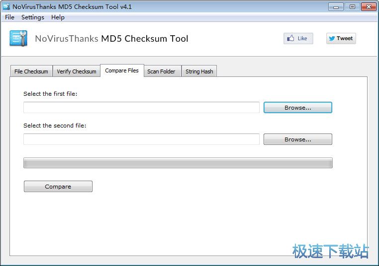 MD5У򞹤d_NoVirusThanks MD5 Checksum Tool 4.1 GɫM(fi)汾