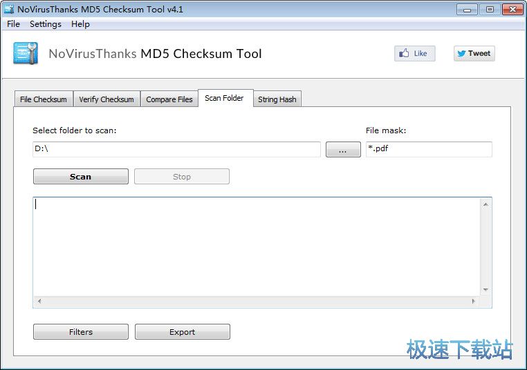 MD5У򞹤d_NoVirusThanks MD5 Checksum Tool 4.1 GɫM汾