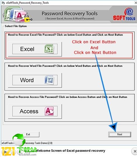 eSoftTools Excel Password Recovery(excelܴaƽ⹤)d v2.0.0M汾
