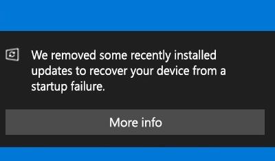 Windows 10可自動(dòng)卸載“拙劣”系統(tǒng)更新補(bǔ)丁 Windows 10可自動(dòng)卸載“拙劣”系統(tǒng)更新補(bǔ)丁