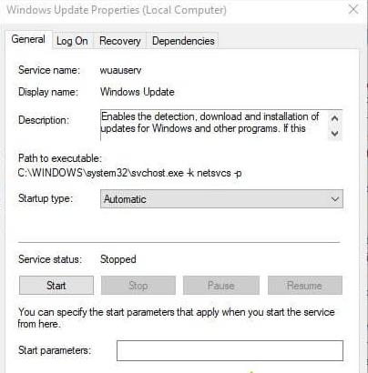 win 10ϵybӡCʾoWindows Update@ȡOбľwQ