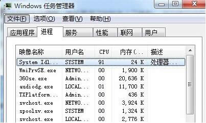 Win7系統(tǒng)開機(jī)出現(xiàn)黑屏,可是只有鼠標(biāo)該如何解決