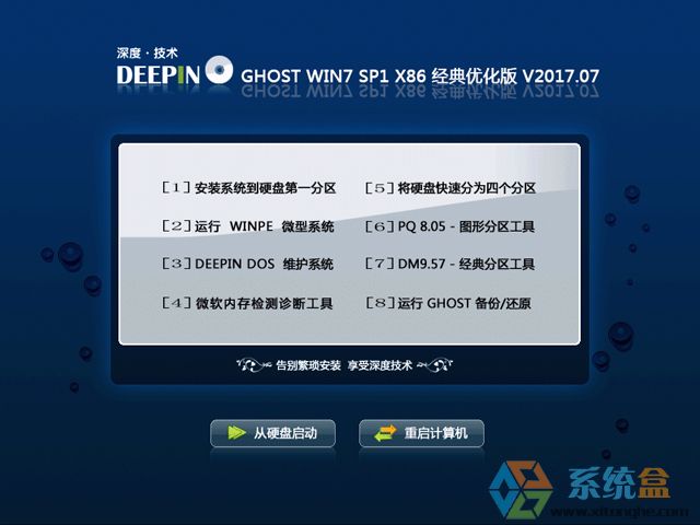ȼg GHOST WIN7 SP1 X86 䃞 V2017.0732λ