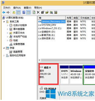 Win8系統(tǒng)查看硬盤容量的技巧