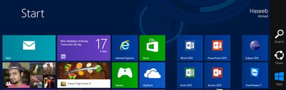 Win8系統(tǒng)的搜索功能怎么用 Win8系統(tǒng)的搜索功能怎么用