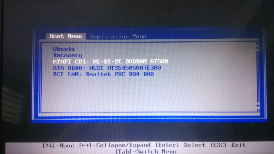圖2 lenovo BOOT啟動(dòng)熱鍵設(shè)置光盤為第一啟動(dòng)項(xiàng)